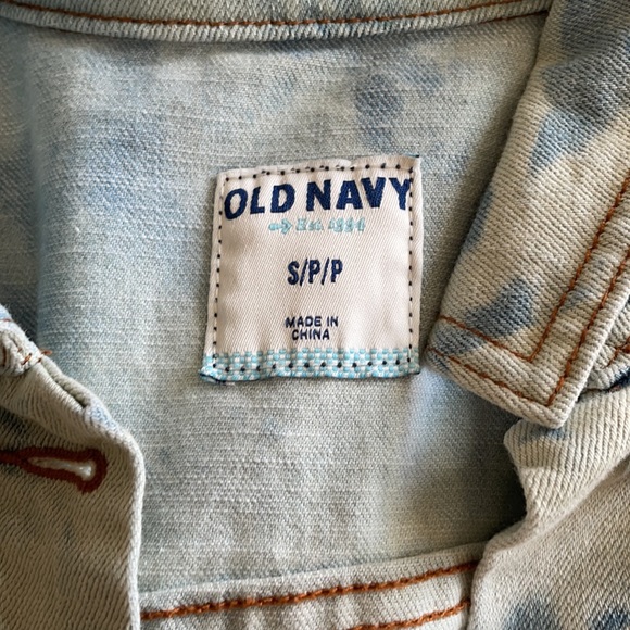 Hand painted Patriots jean jacket size Small - Picture 3 of 3